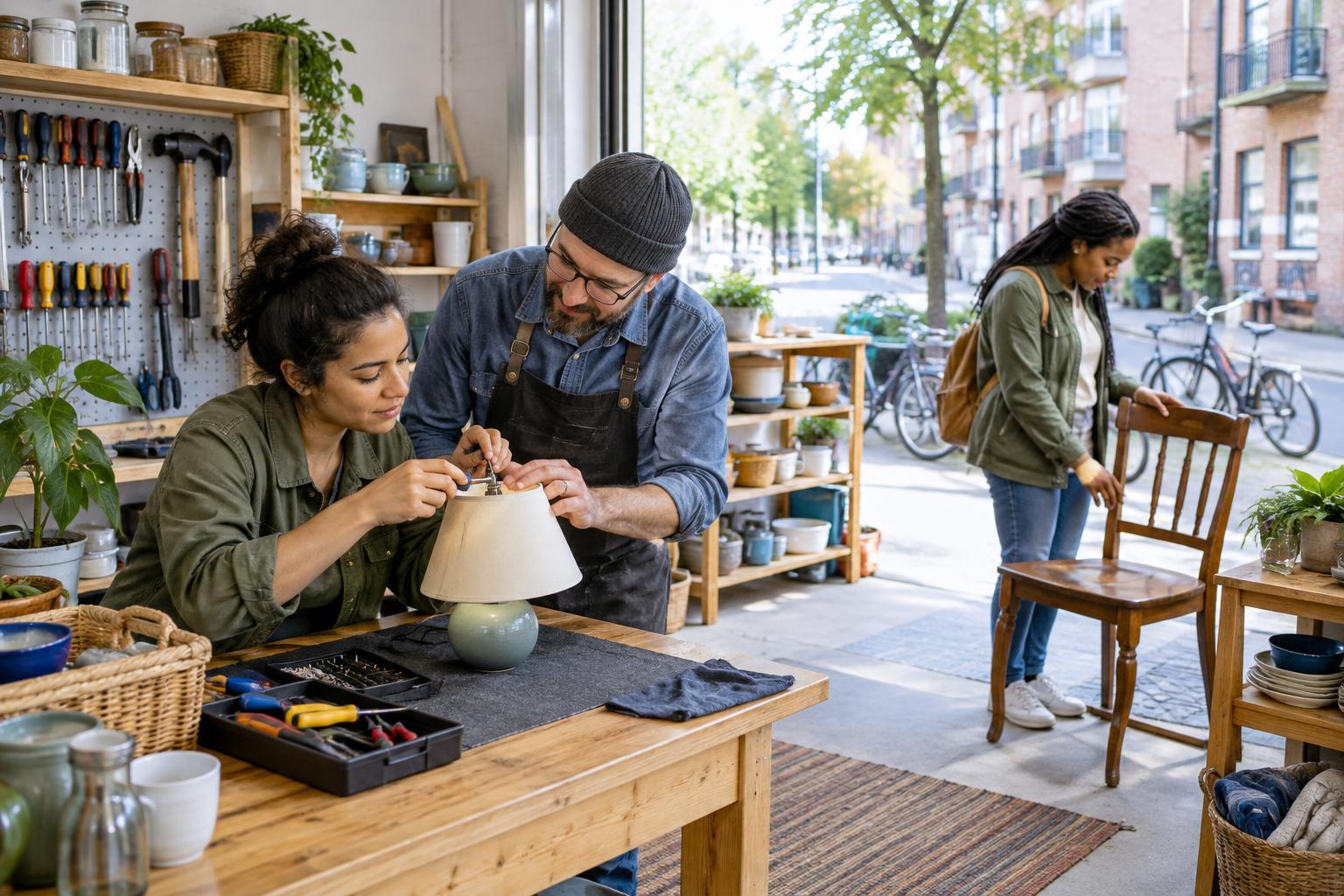 How Cities Can Make Repair and Reuse Easier Than Throwing Things Away